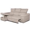 Sofa Chaise Longue Convertible En Cama Darg Izquierda Caoba 3 Plazas 235x148 Cm Tanuk