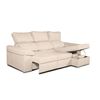 Sofa Chaise Longue Convertible En Cama Darg Derecha Arena 3 Plazas 235x148 Cm Tanuk