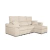 Sofa Chaise Longue Convertible En Cama Darg Derecha Beige 3 Plazas 235x148 Cm Tanuk