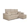 Sofa Chaise Longue Convertible En Cama Darg Derecha Mink 3 Plazas 235x148 Cm Tanuk