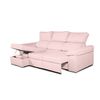 Sofa Chaise Longue Convertible En Cama Darg Izquierda Salmon 3 Plazas 235x148 Cm Tanuk