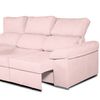 Sofa Chaise Longue Convertible En Cama Darg Izquierda Salmon 3 Plazas 235x148 Cm Tanuk