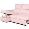 Sofa Chaise Longue Convertible En Cama Darg Izquierda Salmon 3 Plazas 235x148 Cm Tanuk