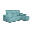 Sofa Chaise Longue Convertible En Cama Darg Derecha Turquesa 3 Plazas 235x148 Cm Tanuk