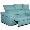 Sofa Chaise Longue Convertible En Cama Darg Derecha Turquesa 3 Plazas 235x148 Cm Tanuk