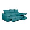 Sofa Chaise Longue Convertible En Cama Darg Derecha Esmeralda 3 Plazas 235x148 Cm Tanuk
