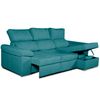 Sofa Chaise Longue Convertible En Cama Darg Derecha Esmeralda 3 Plazas 235x148 Cm Tanuk