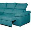 Sofa Chaise Longue Convertible En Cama Darg Izquierda Esmeralda 3 Plazas 235x148 Cm Tanuk