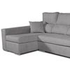 Sofa Chaiselongue Frigg Izquierda Gris Perla 230x145 Cm Con Sistema De Limpieza Acualine Tanuk