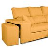 Sofa Chaiselongue Frigg Derecha Mostaza 230x145 Cm Con Tejido Con Sistema Acualine Tanuk