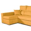 Sofa Chaiselongue Frigg Izquierda Mostaza 230x145 Cm Con Sistema De Limpieza Acualine Tanuk