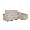 Sofa Chaiselongue Frigg Derecha Caoba 230x145 Cm Con Tejido Con Sistema Acualine Tanuk