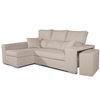 Sofa Chaiselongue Frigg Izquierda Caoba 230x145 Cm Con Sistema De Limpieza Acualine Tanuk