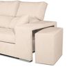 Sofa Chaiselongue Frigg Izquierda Arena 230x145 Cm Con Sistema De Limpieza Acualine Tanuk