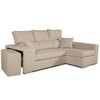 Sofa Chaiselongue Frigg Derecha Mink 230x145 Cm Con Tejido Con Sistema Acualine Tanuk