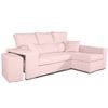 Sofa Chaiselongue Frigg Derecha Salmon 230x145 Cm Con Tejido Con Sistema Acualine Tanuk