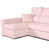 Sofa Chaiselongue Frigg Izquierda Salmon 230x145 Cm Con Sistema De Limpieza Acualine Tanuk