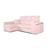 Sofa Chaiselongue Frigg Izquierda Salmon 230x145 Cm Con Sistema De Limpieza Acualine Tanuk