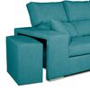 Sofa Chaiselongue Frigg Derecha Esmeralda 230x145 Cm Con Tejido Con Sistema Acualine Tanuk