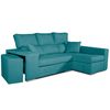 Sofa Chaiselongue Frigg Derecha Esmeralda 230x145 Cm Con Tejido Con Sistema Acualine Tanuk