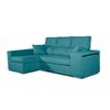 Sofa Chaiselongue Frigg Izquierda Esmeralda 230x145 Cm Con Sistema De Limpieza Acualine Tanuk