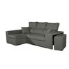 Sofa Chaiselongue Frigg Izquierda Negro 230x145 Cm Con Sistema De Limpieza Acualine Tanuk