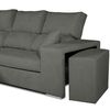 Sofa Chaiselongue Frigg Izquierda Negro 230x145 Cm Con Sistema De Limpieza Acualine Tanuk