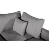 Sofa Chaise Longue Sjorn Derecha Gris Perla Tejido Con Sistema Acualine 4 Plazas 270x191 Cm Tanuk