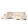 Sofa Chaise Longue Sjorn Izquierda Crudo Tejido Con Sistema Acualine 4 Plazas 270x191 Cm Tanuk