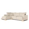 Sofa Chaise Longue Sjorn Izquierda Arena Tejido Con Sistema Acualine 4 Plazas 270x191 Cm Tanuk