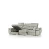 Sofa Chaise Longue Snekkar Reversible Y Convertible En Cama Plata 4 Plazas 282x144 Cm Tanuk