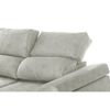 Sofa Chaise Longue Snekkar Reversible Y Convertible En Cama Plata 4 Plazas 282x144 Cm Tanuk