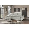 Sofa Chaise Longue Snekkar Reversible Y Convertible En Cama Plata 4 Plazas 282x144 Cm Tanuk