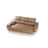 Sofa Chaise Longue Snekkar Reversible Y Convertible En Cama Camel 4 Plazas 282x144 Cm Tanuk