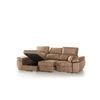 Sofa Chaise Longue Snekkar Reversible Y Convertible En Cama Camel 4 Plazas 282x144 Cm Tanuk