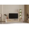 Venprodin |conjunto De Tv De 160x29 Cm Cambrian/blanco