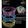 3 Cintas Elasticas Musculacion, Set De Bandas Elasticas Yoga Gym Bsfit