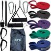 Bandas De Resistencia Dominadas Set Con 5 Bandas + Accesorios Bsfit