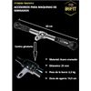 Barra Triceps 50cm Poleas Accesorios Gym, Maquinas De Gimnasios Bsfit