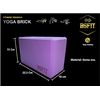 Kit Yoga Pilates Pelota, Esterilla, Bloques, 1 Cinta, 3 Bandas Bsfit