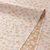 Mantel Antimanchas Rectangular 140x200cm Algodón Jacquard Impermeable Hilo Brillante Lumin Beige