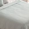 Colcha Jacquard Cama 150 Cm Algodón Suave Y Ligera Entretiempo Brisela 250x270cm Color Agua