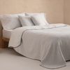 Colcha Jacquard Cama 105 Cm Algodón Suave Y Ligera Entretiempo Cinti 200x270cm Color Gris