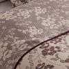 Colcha Jacquard Cama 105 Cm Algodón Suave Y Ligera Entretiempo Ilala 200x270cm Color Malva