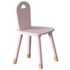 Miroytengo Silla Infantil Douceur Mueble Infantil Melamina Y Madera Color Rosa