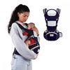 Mochila Portabebés Mobiclinic 6 En 1 Transpirable 3-36 Meses Correas Regulables Algodón Bolsillo Azul Moley