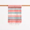 Fouta De Playa, Pareo De Algodón Ligero Tacto Suave Con Flecos Capri 90x180cm