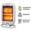 Bastilipo - Rhc-1200 Radiador Infrarrojos, 400/800/1200w, Oscilante