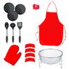 Batería Cocina Set 22 Piezas Vitro Inducción Aluminio Gridinlux