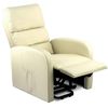 Sillón Relax Masaje Eléctrico Levanta Personas Beige Gridinlux